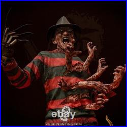 16 Freddy Krueger Nightmare on Elm Street Fan Art UNPAINTED Garage Kit