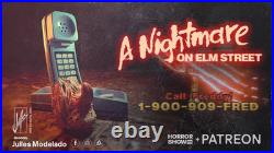 16 Freddy Krueger Phone Nightmare on Elm Street UNPAINTED Garage Kit
