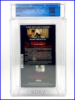 1984 A Nightmare On Elm Street Cgc 9.4 -sealed Astral Video Watermarks Vhs A+