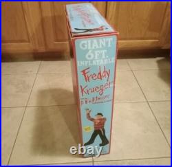 1984 Freddy Krueger Nightmare On Elm Street 6 Ft Inflatable NOS 1984 Freddy Krueger Nightmare On Elm Street 6 Ft Inflatable NOS
