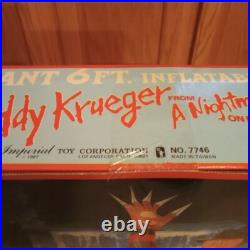 1984 Freddy Krueger Nightmare On Elm Street 6 Ft Inflatable NOS 1984 Freddy Krueger Nightmare On Elm Street 6 Ft Inflatable NOS