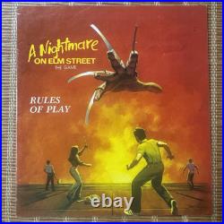 1987 A Nightmare On Elm Street The Game by Victory Games / Freddy Complete
