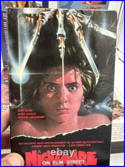 1987 Nightmare on Elm Street VHS Tape Lot 1-6 Freddy Horror Tested