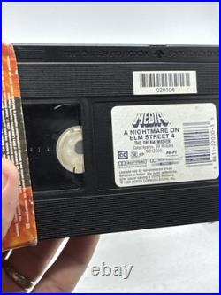 1987 Nightmare on Elm Street VHS Tape Lot 1-6 Freddy Horror Tested