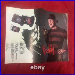 1987 Rare Nightmare On Elm Street 3 Dream Warriors- Freddy Fan Club Order Form