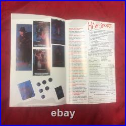 1987 Rare Nightmare On Elm Street 3 Dream Warriors- Freddy Fan Club Order Form