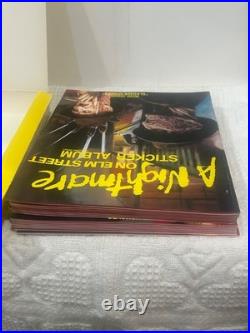 1988 COMIC IMAGES A Nightmare on Elm Street 16-Count STICKER ALBUM Retail Box
