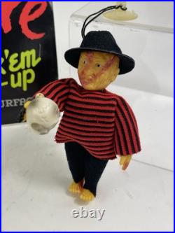 1988 NIGHTMARE ON ELM STREET Hanging Store Display Sign FREDDY KRUEGER Stick-Up