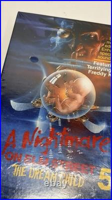 1989 A Nightmare on Elm St 5 Dream Child Simon & Schuster Audiobook Rare Sealed