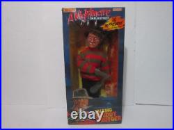 1989 Freddy Krueger NIB Matchbox 18' Talking Doll Nightmare On Elm Street Sealed