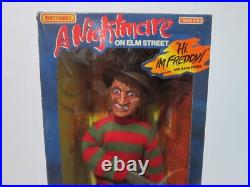 1989 Freddy Krueger NIB Matchbox 18' Talking Doll Nightmare On Elm Street Sealed