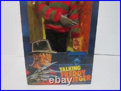 1989 Freddy Krueger NIB Matchbox 18' Talking Doll Nightmare On Elm Street Sealed