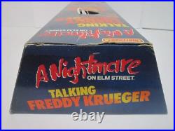 1989 Freddy Krueger NIB Matchbox 18' Talking Doll Nightmare On Elm Street Sealed