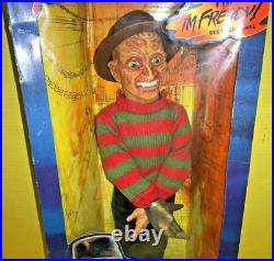 1989 Matchbox A Nightmare on Elm Street Talking Freddy Krueger Doll AS IS (A)