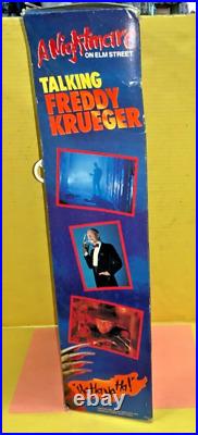 1989 Matchbox A Nightmare on Elm Street Talking Freddy Krueger Doll AS IS (A)