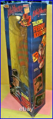 1989 Matchbox A Nightmare on Elm Street Talking Freddy Krueger Doll AS IS (A)