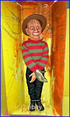 1989 Matchbox A Nightmare on Elm Street Talking Freddy Krueger Doll AS IS (A)