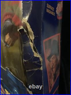 1989 Matchbox FREDDY KRUEGER Nightmare on Elm Street Vintage Talking Doll in Box