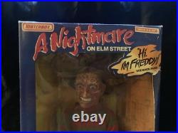 1989 Matchbox FREDDY KRUEGER Nightmare on Elm Street Vintage Talking Doll in Box
