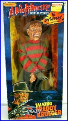 1989 Matchbox Nightmare on Elm Street FREDDY KRUEGER DOLL Figure. Does Talk