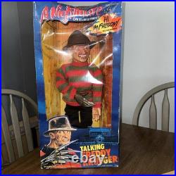 1989 Nightmare on Elm Street Freddy Krueger, still talks
