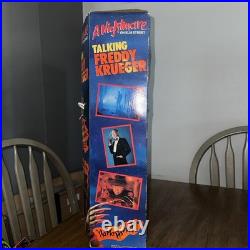 1989 Nightmare on Elm Street Freddy Krueger, still talks