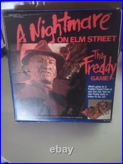1989 Nightmare on Elm Street The Freddy Game Board Game by Cardinal