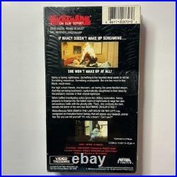 1990 Media Sealed VHS A Nightmare On Elm Street New Please Read