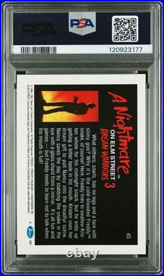 1991 Impel Nightmare Elm Street Kristen Parker Patricia Arquette Signed PSA/DNA