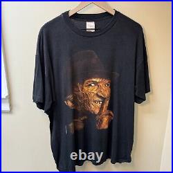 1997 Freddy Krueger Nightmare On Elm Street Official Blue Grape XL Fade Soft