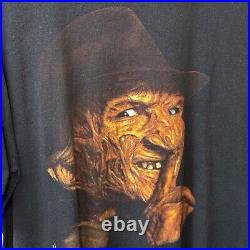 1997 Freddy Krueger Nightmare On Elm Street Official Blue Grape XL Fade Soft