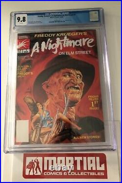 1st Freddy in Freddy Krueger's A Nightmare on Elm Street #1 comic CGC
