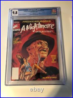 1st Freddy in Freddy Krueger's A Nightmare on Elm Street #1 comic CGC 1st Freddy in Freddy Krueger's A Nightmare on Elm Street #1 comic CGC