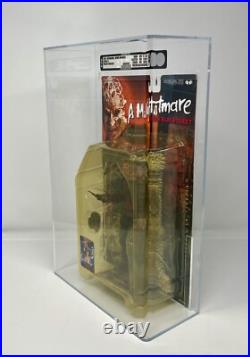 2001 Mcfarlane Freddy Krueger A Nightmare On Elm Street Movie Maniacs Afa U85nm+