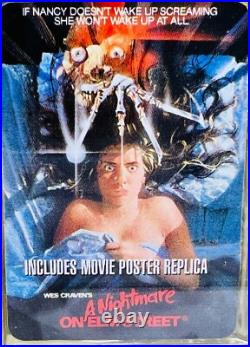 2001 Mcfarlane Freddy Krueger A Nightmare On Elm Street Movie Maniacs Afa U85nm+