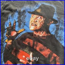 2002 Freddy Krueger A Nightmare On Elm Street Hollywood Horror Movie Promo Shirt