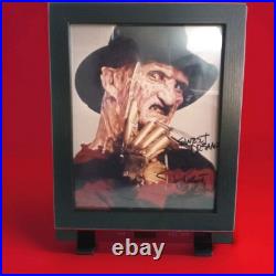 (2)robert Englund Signed Freddy Kruger Nightmare On Elm Street Photo Coa 11 X 14