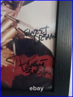 (2)robert Englund Signed Freddy Kruger Nightmare On Elm Street Photo Coa 11 X 14