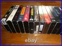 34 Horror VHS Tapes Nightmare On Elm Street Hellraiser Scream Stuff SEALED Lot