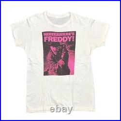 80s A Nightmare On Elm Street 3 Movie T-shirt Freddy Pit to pit 19.7in