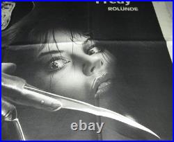 A NIGHTMARE ON ELM STREET 1984 Wes Craven ORIGINAL 2 Sheet Turkish Movie Poster