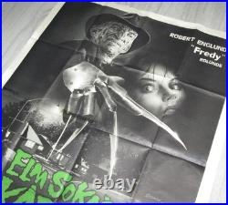 A NIGHTMARE ON ELM STREET 1984 Wes Craven ORIGINAL 2 Sheet Turkish Movie Poster