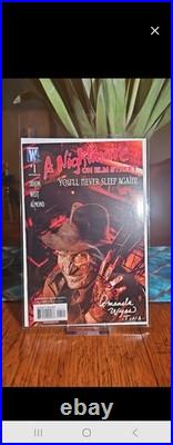 A NIGHTMARE ON ELM STREET #1 BRADSTREET 110 WILDSTORM 2006 Amanda Wyss (Tina)