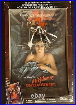 A NIGHTMARE ON ELM STREET 3D Movie Poster McFarlane Toys Freddy Krueger
