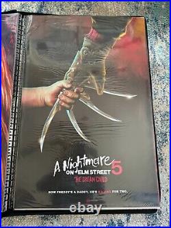 A NIGHTMARE ON ELM STREET 5 THE DREAM CHILD Mondo Print Mike Saputo Rare 24x36