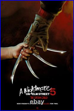 A NIGHTMARE ON ELM STREET 5 THE DREAM CHILD Print MONDO POSTER Mike Saputo 24x36 A NIGHTMARE ON ELM STREET 5 THE DREAM CHILD Print MONDO POSTER Mike Saputo 24x36