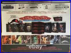 A NIGHTMARE ON ELM STREET 7 films STEELBOOKS COLLECTION 4K+BR UK New OOP V RARE