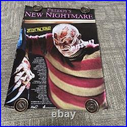 A NIGHTMARE ON ELM STREET New Nightmare UK Movie Poster VHS 23x33 RARE
