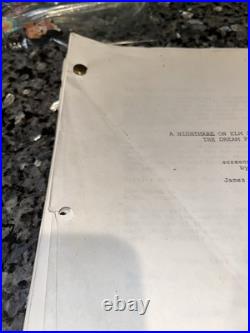 A NIGHTMARE ON ELM STREET PART 6 Dream Police Newline Cinema Original Screenplay
