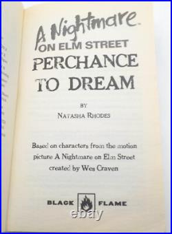 A NIGHTMARE ON ELM STREET Perchance to Dream & The Dream Dealers SIGNED 1st